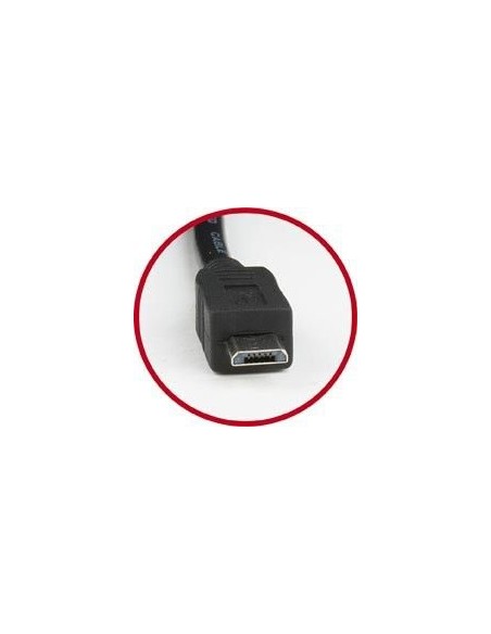 CABLE USB 2.0 AM A MICRO BM 0.3MTS AM MBM