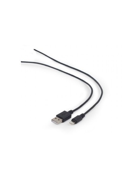 CABLE USB GEMBIRD USB 2.0 A LIGHTNING 1M NEGRO