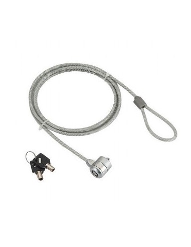 CABLE SEGURIDAD GEMBIRD PORTATIL CON LLAVE