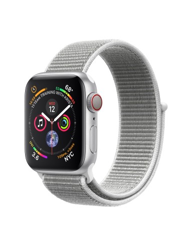 Apple Watch Series 4 reloj inteligente Plata OLED Móvil GPS (satélite)