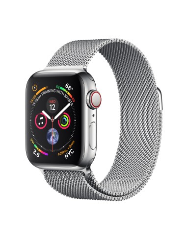 Apple Watch Series 4 reloj inteligente Acero inoxidable OLED Móvil GPS (satélite)