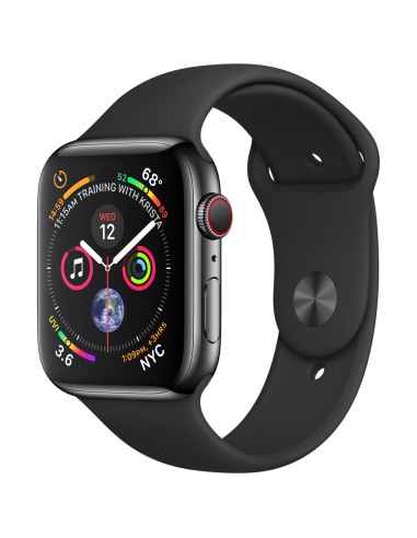 Apple Watch Series 4 reloj inteligente Negro OLED Móvil GPS (satélite)