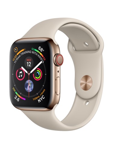 Apple Watch Series 4 reloj inteligente Oro OLED Móvil GPS (satélite)