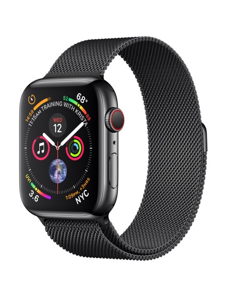 Apple Watch Series 4 reloj inteligente Negro OLED Móvil GPS (satélite)