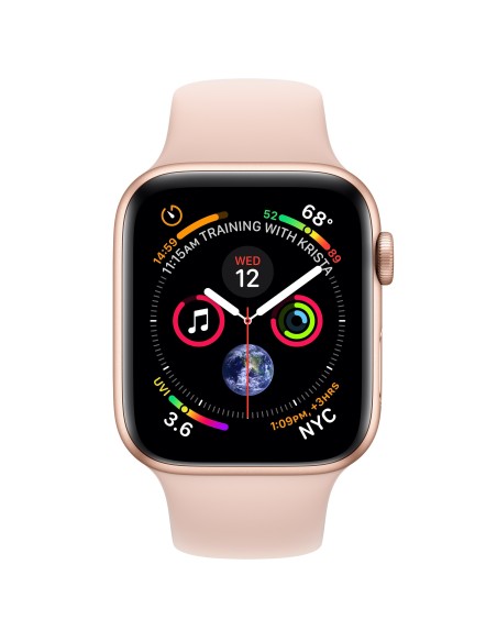 Apple Watch Series 4 reloj inteligente Oro OLED GPS (satélite)
