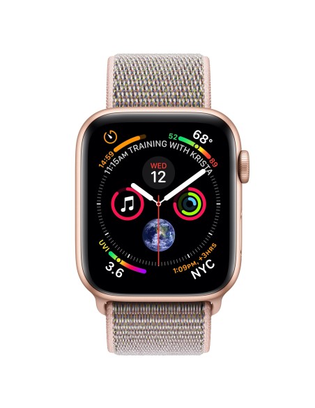 Apple Watch Series 4 reloj inteligente Oro OLED GPS (satélite)