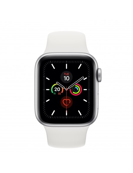Apple Watch Series 5 reloj inteligente Plata OLED GPS (satélite)