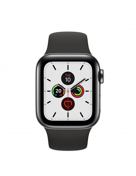 Apple Watch Series 5 reloj inteligente Negro OLED Móvil GPS (satélite)