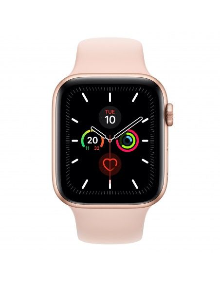 Apple Watch Series 5 reloj inteligente Oro OLED GPS (satélite)