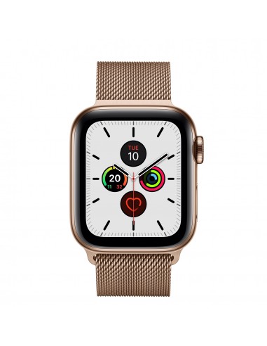 Apple Watch Series 5 reloj inteligente Oro OLED Móvil GPS (satélite)