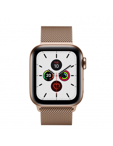 Apple Watch Series 5 reloj inteligente Oro OLED Móvil GPS (satélite)