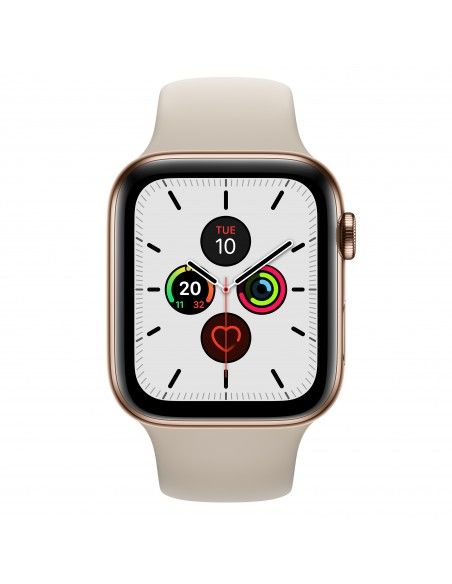 Apple Watch Series 5 reloj inteligente Oro OLED Móvil GPS (satélite)