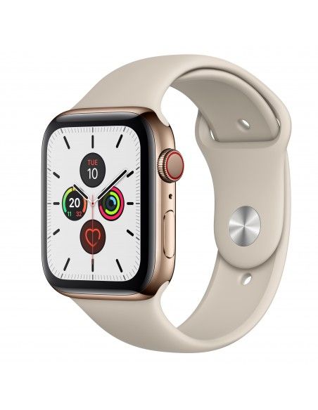 Apple Watch Series 5 reloj inteligente Oro OLED Móvil GPS (satélite)