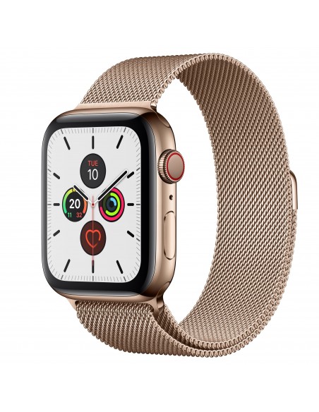 Apple Watch Series 5 reloj inteligente Oro OLED Móvil GPS (satélite)