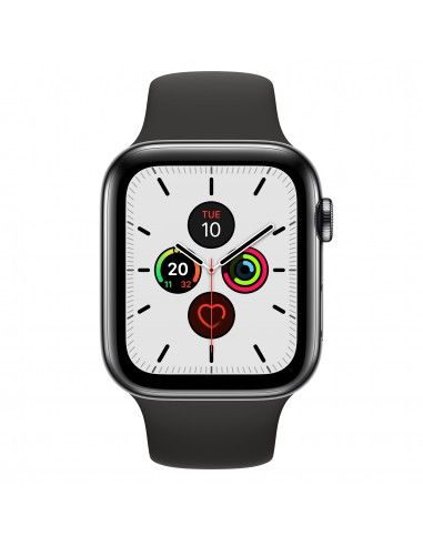 Apple Watch Series 5 reloj inteligente Negro OLED Móvil GPS (satélite)
