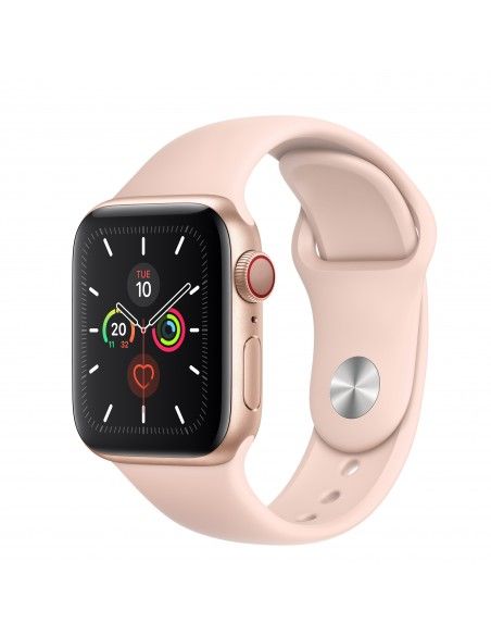 Apple Watch Series 5 reloj inteligente Oro OLED Móvil GPS (satélite)