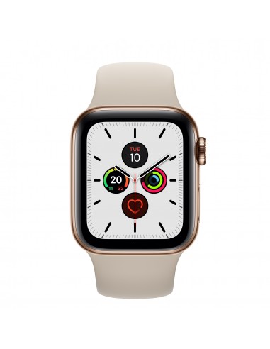 Apple Watch Series 5 reloj inteligente Oro OLED Móvil GPS (satélite)