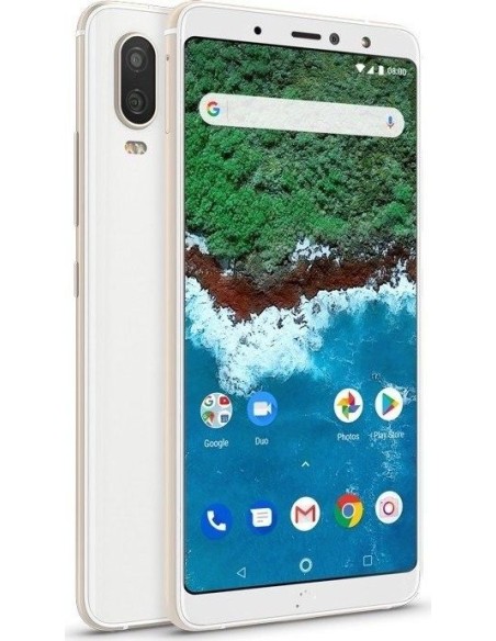 bq Aquaris X2 Pro 14,3 cm (5.65") 4 GB 64 SIM doble 4G Blanco 3100 mAh