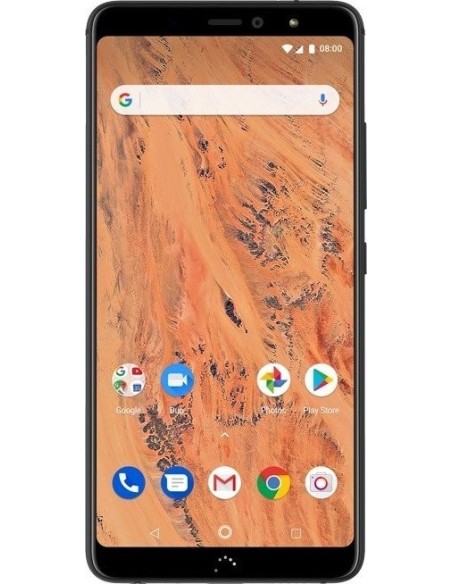 bq Aquaris X2 14,3 cm (5.65") 4 GB 64 SIM doble 4G Negro 3100 mAh