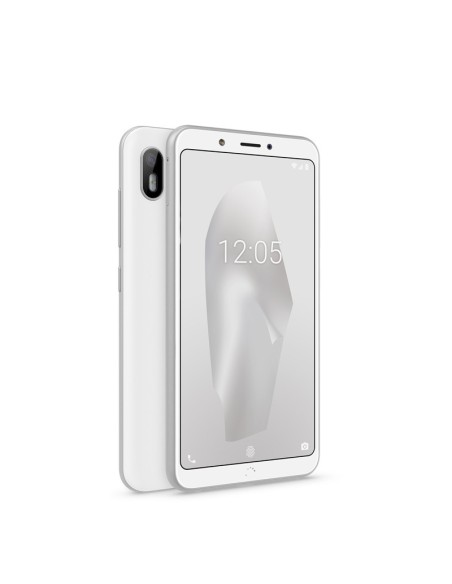 bq Aquaris C 13,8 cm (5.45") 2 GB 16 SIM doble 4G Plata, Blanco 3000 mAh