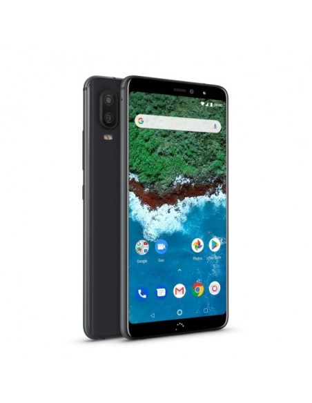 bq Aquaris X2 Pro 14,3 cm (5.65") 4 GB 64 SIM doble 4G Negro 3100 mAh