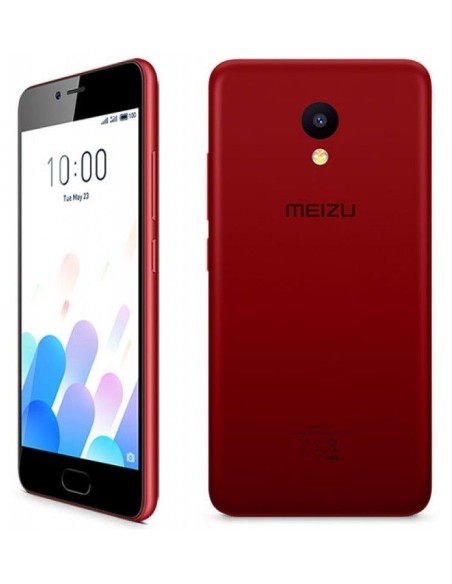 Meizu M5c 12,7 cm (5") 2 GB 16 GB SIM doble 4G Rojo 3000 mAh