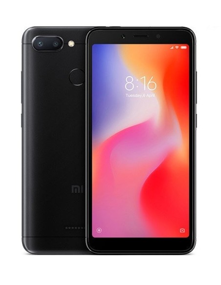Xiaomi Redmi 6 13,8 cm (5.45") 3 GB 64 SIM doble 4G Negro 3000 mAh