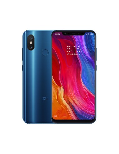 Xiaomi Mi 8 15,8 cm (6.21") 6 GB 64 SIM doble 4G Azul 3400 mAh