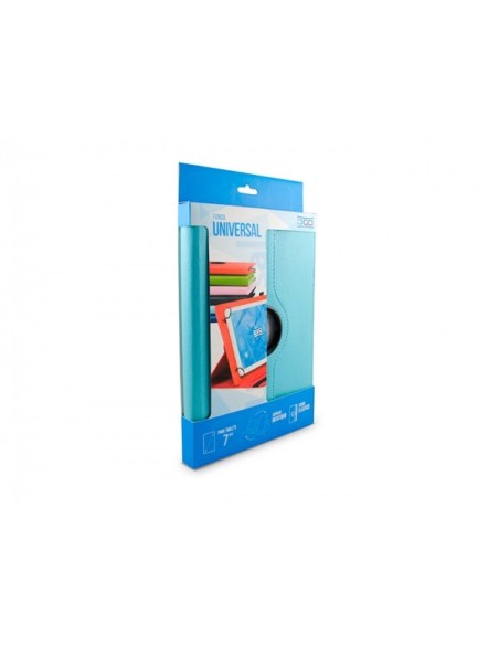 FUNDA TABLET 3GO 7" UNIVERSAL CELESTE