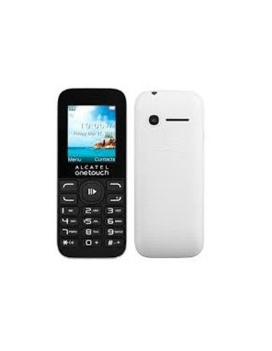 Alcatel 1050D 4,57 cm (1.8") 63 g Negro, Blanco Teléfono básico