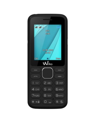 Wiko LUBI4 4,5 cm (1.77") 68 g Negro Teléfono básico