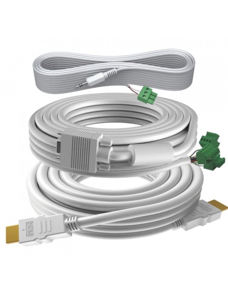 Vision TC3-PK10MCABLES cable VGA 10 m VGA (D-Sub) Blanco