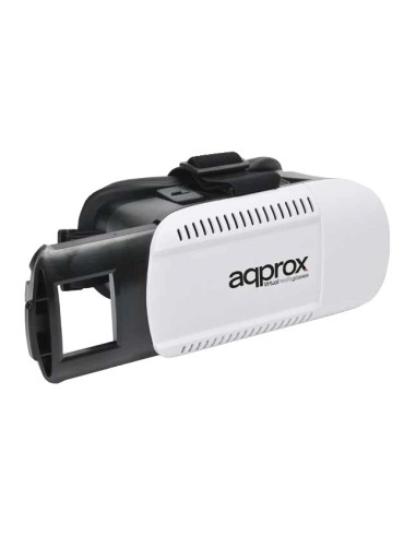 Approx appVR01 Gafas de realidad virtual Negro, Blanco 360 g
