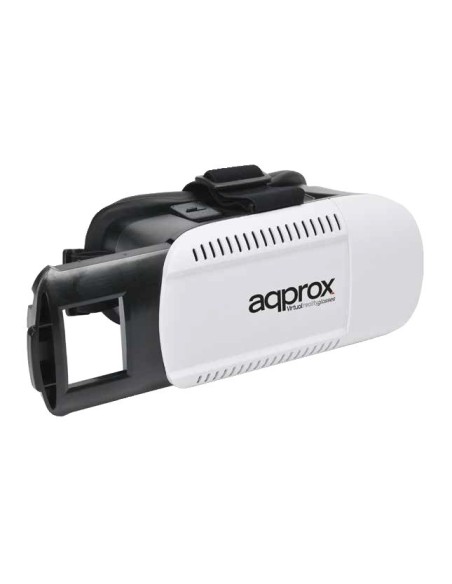 Approx appVR01 Gafas de realidad virtual Negro, Blanco 360 g