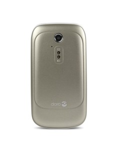 Doro 6520 7,11 cm (2.8") 108 g Grafito, Blanco Teléfono básico