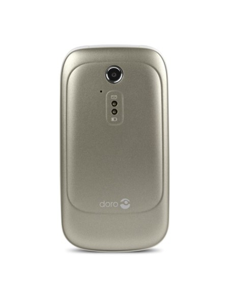 Doro 6520 7,11 cm (2.8") 108 g Grafito, Blanco Teléfono básico