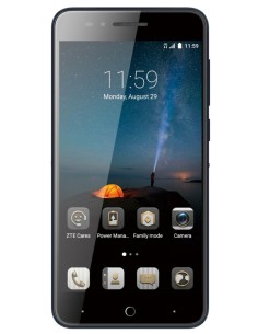 ZTE Blade A612 12,7 cm (5") 1 GB 16 SIM doble 4G Negro, Azul 4000 mAh