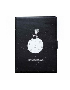 Mr. Wonderful 8436557680396 funda para tablet 25,6 cm (10.1") Folio Negro, Blanco