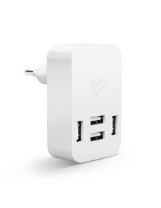 Energy Sistem Home Quad adaptador e inversor de corriente Interior Blanco