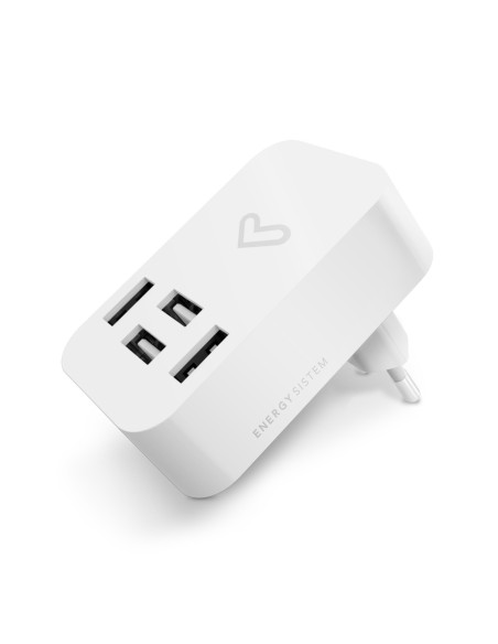 Energy Sistem Home Quad adaptador e inversor de corriente Interior Blanco