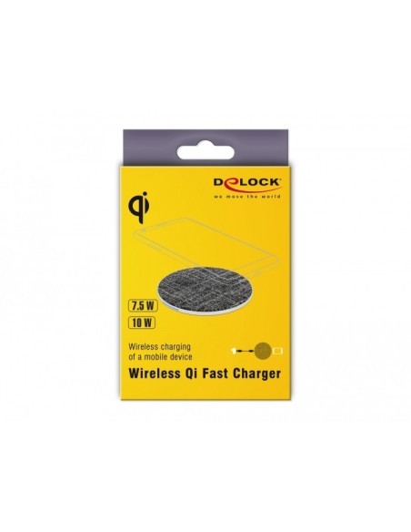 DeLOCK 65919 cargador de dispositivo móvil Interior Negro, Gris