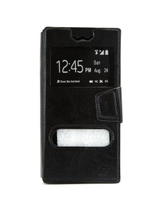 X-ONE XONE191562 funda para teléfono móvil 14 cm (5.5") Folio Negro