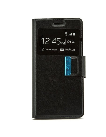 X-ONE XONE117470 funda para teléfono móvil Folio Negro