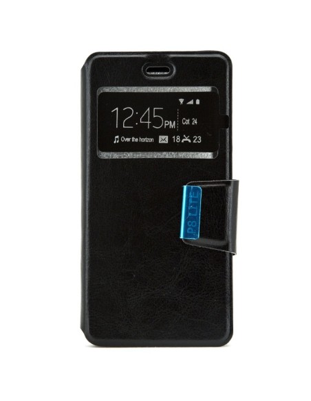 X-ONE XONE114950 funda para teléfono móvil Folio Negro