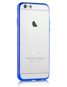 X-ONE XONE110075 funda para teléfono móvil 14 cm (5.5") Azul, Transparente