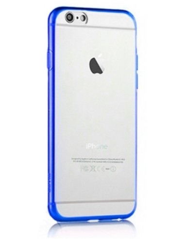 X-ONE XONE110075 funda para teléfono móvil 14 cm (5.5") Azul, Transparente