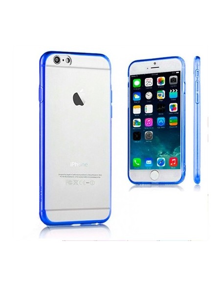 X-ONE XONE110075 funda para teléfono móvil 14 cm (5.5") Azul, Transparente