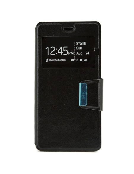 X-ONE XONE114646 funda para teléfono móvil Folio Negro