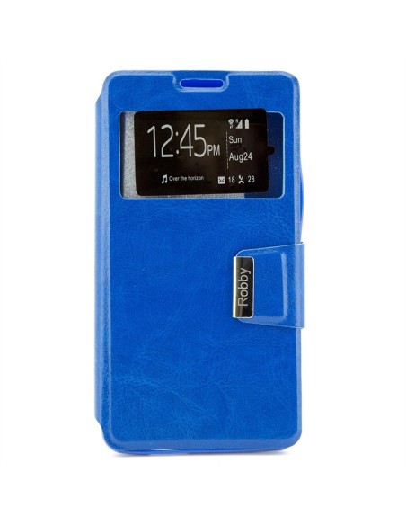 X-ONE XONE134064 funda para teléfono móvil 14 cm (5.5") Folio Azul