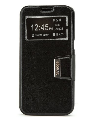 X-ONE XONE127493 funda para teléfono móvil 14 cm (5.5") Folio Negro